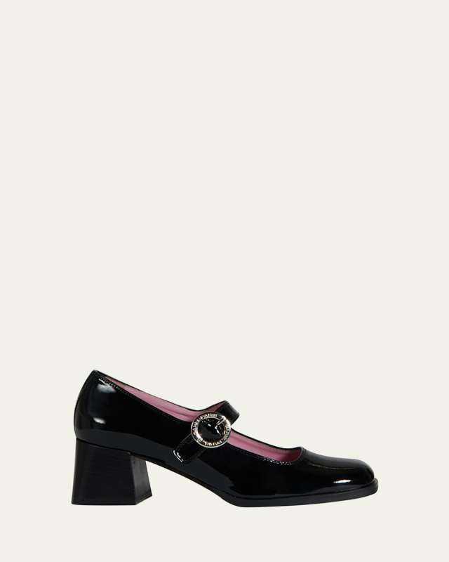 Carmen Patent Mary Jane Pumps